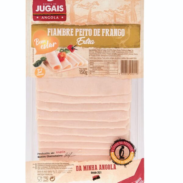 FIAMBRE PEITO DE FRANGO EXTRA FATIAS 150 GR
