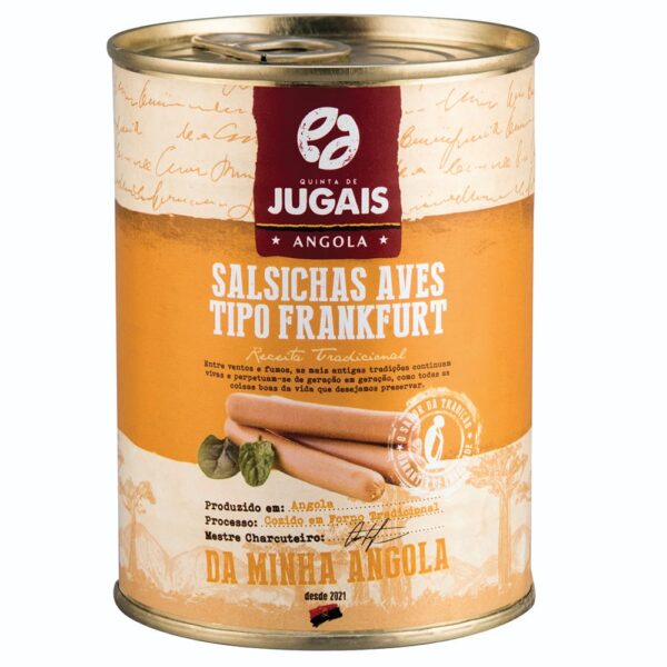 SALSICHA DE AVES TIPO FRANKFURT LATA 8 UN