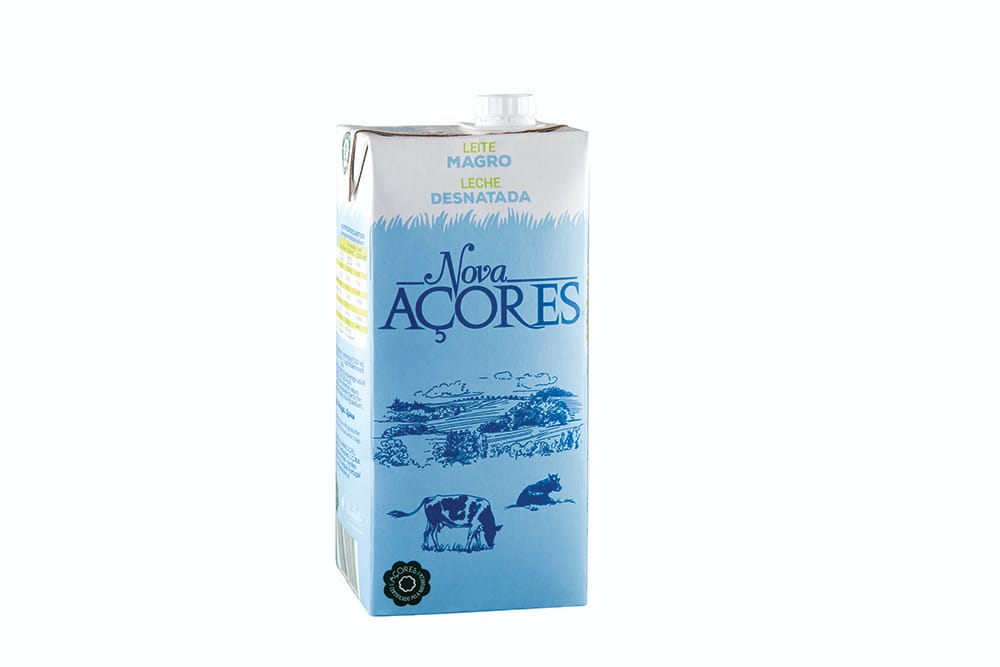 27-LEITE MAGRO NOVA AÇORES 1L PREÇO 1300 KWANZAS