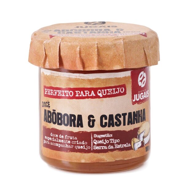DOCE P- QUEIJO ABÓBORA E CASTANHA QUINTA DE JUGAIS 180 GR